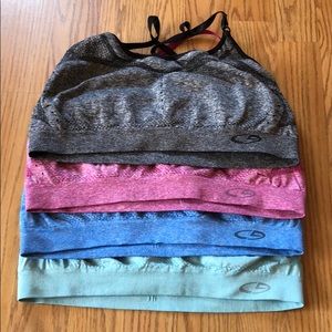 Bundle of 4 Champion Sports Bras (Size L)